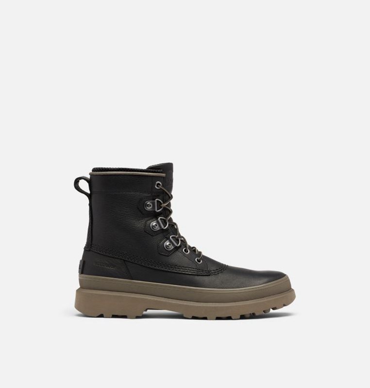 Sorel Herr Stövlar Svarta - Caribou™ Street - TGD-836952